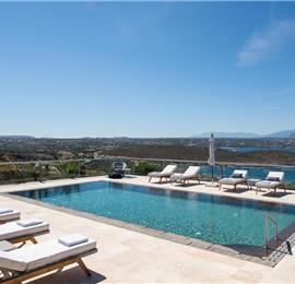 Selection of 4 bedroom villas with pool near Chania, sleeps 8
